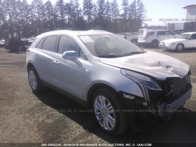 1GYKNFRS7JZ238176 - 2018 CADILLAC XT5 PREMIUM LUXURY SILVER photo 1