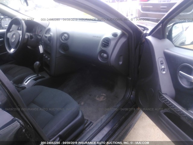 2G2WP552581129904 - 2008 PONTIAC GRAND PRIX BLACK photo 5
