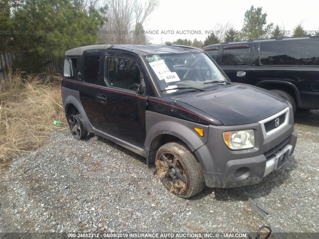 5J6YH18503L012731 - 2003 HONDA ELEMENT EX BLACK photo 1