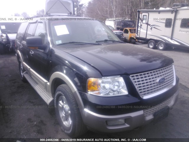 1FMFU18505LA23980 - 2005 FORD EXPEDITION EDDIE BAUER BLACK photo 1