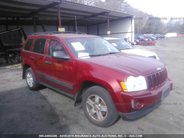 1J4GR48K36C308430 - 2006 JEEP GRAND CHEROKEE LAREDO/COLUMBIA/FREEDOM 红色 照片 1