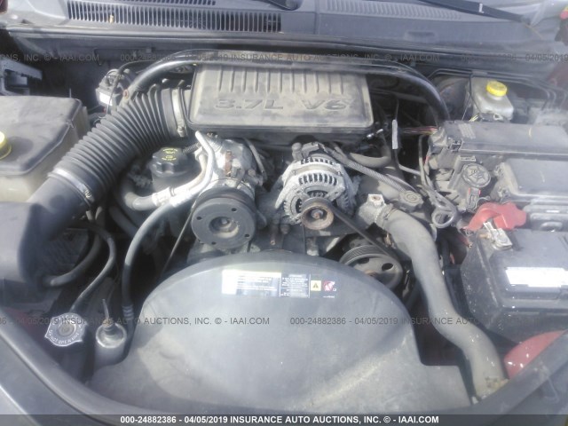 1J4GR48K36C308430 - 2006 JEEP GRAND CHEROKEE LAREDO/COLUMBIA/FREEDOM 红色 照片 10