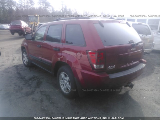 1J4GR48K36C308430 - 2006 JEEP GRAND CHEROKEE LAREDO/COLUMBIA/FREEDOM 红色 照片 3
