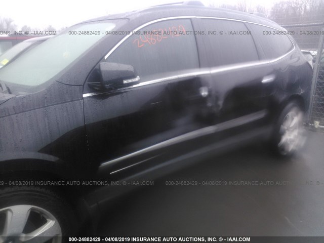 1GNKVJKD9GJ247058 - 2016 CHEVROLET TRAVERSE LTZ BLACK photo 6