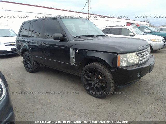 SALMF13416A228749 - 2006 LAND ROVER RANGE ROVER SUPERCHARGED BLACK photo 1