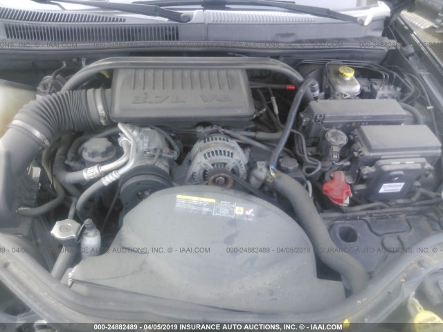 1J4GR48K36C356297 - 2006 JEEP GRAND CHEROKEE LAREDO/COLUMBIA/FREEDOM 黑色 照片 10