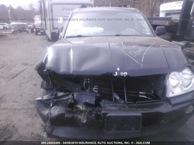 1J4GR48K36C356297 - 2006 JEEP GRAND CHEROKEE LAREDO/COLUMBIA/FREEDOM 黑色 照片 6