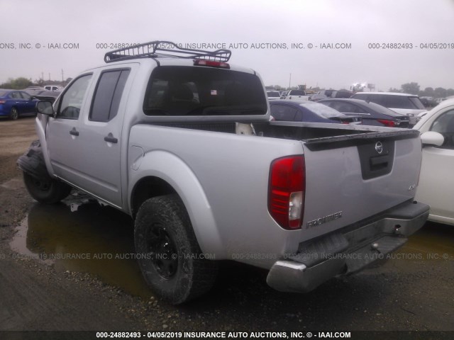 1N6AD0EV5EN737263 - 2014 NISSAN FRONTIER S/SV/SL/PRO-4X SILVER photo 3