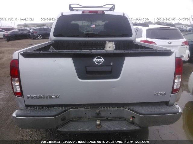 1N6AD0EV5EN737263 - 2014 NISSAN FRONTIER S/SV/SL/PRO-4X SILVER photo 6