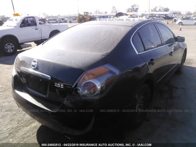 1N4AL21E68N471074 - 2008 NISSAN ALTIMA 2.5/2.5S BLACK photo 4