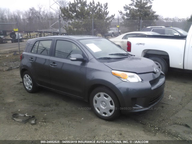 JTKKU10498J018615 - 2008 TOYOTA SCION XD GRAY photo 1