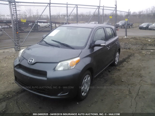 JTKKU10498J018615 - 2008 TOYOTA SCION XD GRAY photo 2