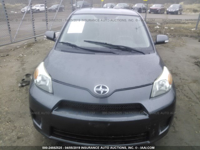 JTKKU10498J018615 - 2008 TOYOTA SCION XD GRAY photo 6