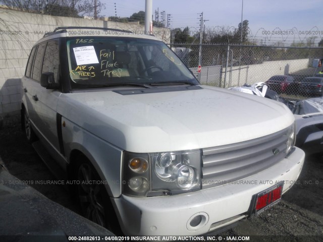 SALME11454A146462 - 2004 LAND ROVER RANGE ROVER HSE WHITE photo 1