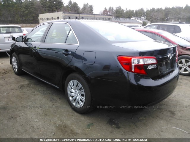 4T1BF1FK7DU274540 - 2013 TOYOTA CAMRY L/SE/LE/XLE 黑色 照片 3