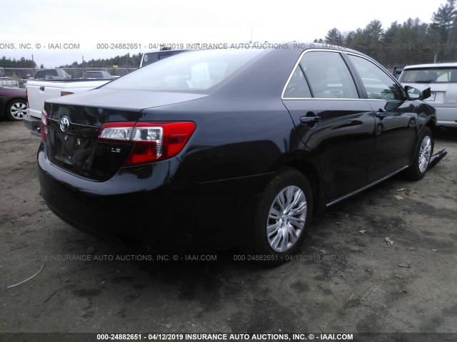 4T1BF1FK7DU274540 - 2013 TOYOTA CAMRY L/SE/LE/XLE 黑色 照片 4