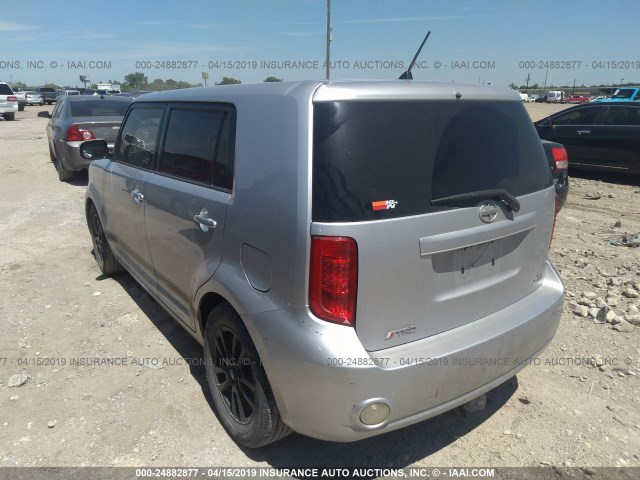 JTLKE50E991072975 - 2009 TOYOTA SCION XB 银色 照片 3
