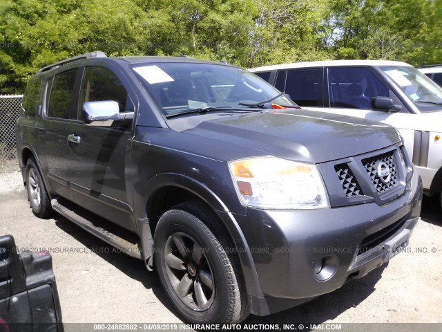 5N1BA0ND8AN617373 - 2010 NISSAN ARMADA SE/TITANIUM/PLATINUM BLACK photo 1