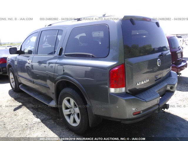 5N1BA0ND8AN617373 - 2010 NISSAN ARMADA SE/TITANIUM/PLATINUM BLACK photo 3