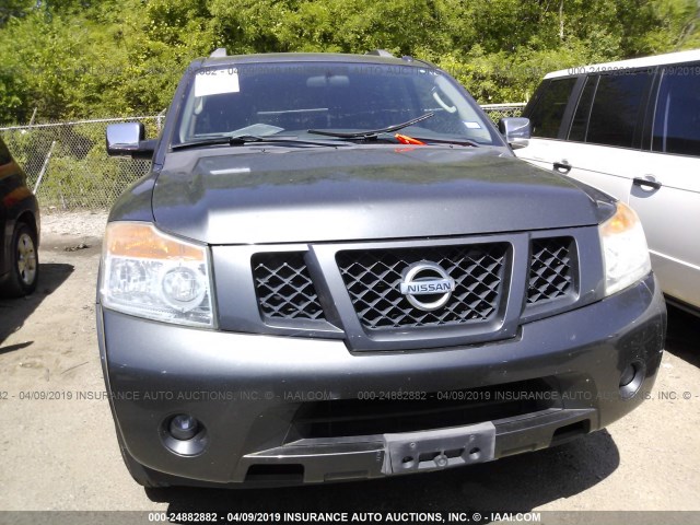 5N1BA0ND8AN617373 - 2010 NISSAN ARMADA SE/TITANIUM/PLATINUM BLACK photo 6