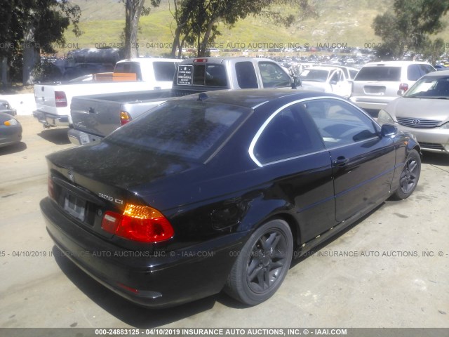 WBABV13444JT21292 - 2004 BMW 325 CI SULEV BLACK photo 4