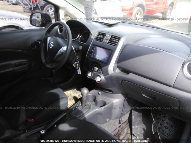 3N1CE2CP9EL356804 - 2014 NISSAN VERSA NOTE S/S PLUS/SV/SL BLACK photo 5