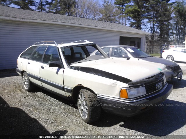 WAUHC5443KN043965 - 1989 AUDI 200 QUATTRO SILVER photo 1