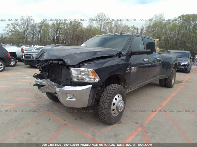 3C63RRHL0GG165677 - 2016 RAM 3500 SLT GRAY photo 2