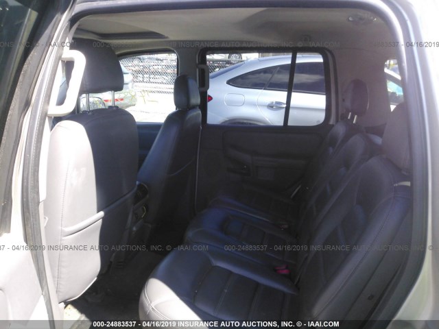 1FMZU73W32UD32574 - 2002 FORD EXPLORER XLT GRAY photo 8