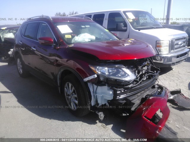 5N1AT2MT7JC843331 - 2018 NISSAN ROGUE S/SL RED photo 1