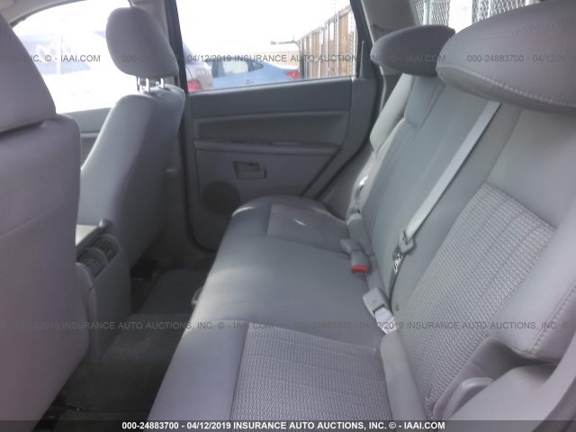 1J8GR48K57C617624 - 2007 JEEP GRAND CHEROKEE LAREDO/COLUMBIA/FREEDOM 白色 照片 8