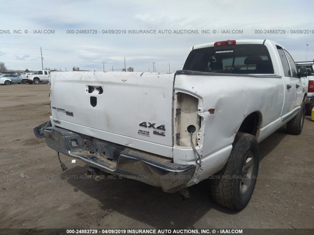 3D7KS28D47G743665 - 2007 DODGE RAM 2500 ST/SLT WHITE photo 6