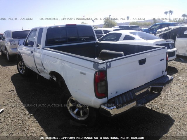 1N6DD26S6YC418824 - 2000 NISSAN FRONTIER KING CAB XE WHITE photo 3