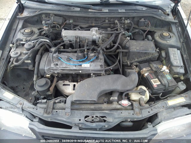 JT2AC52L8V0239649 - 1997 TOYOTA TERCEL CE BLACK photo 10