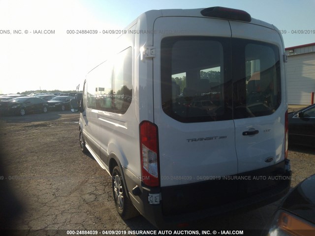 1FBAX2CM5JKA85387 - 2018 FORD TRANSIT T-350 WHITE photo 3