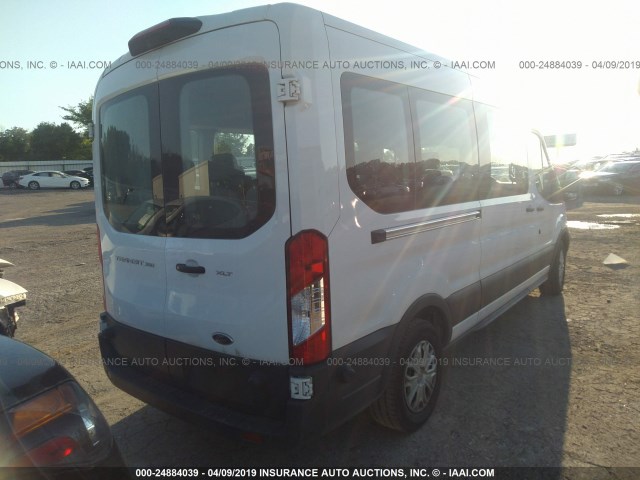 1FBAX2CM5JKA85387 - 2018 FORD TRANSIT T-350 WHITE photo 4