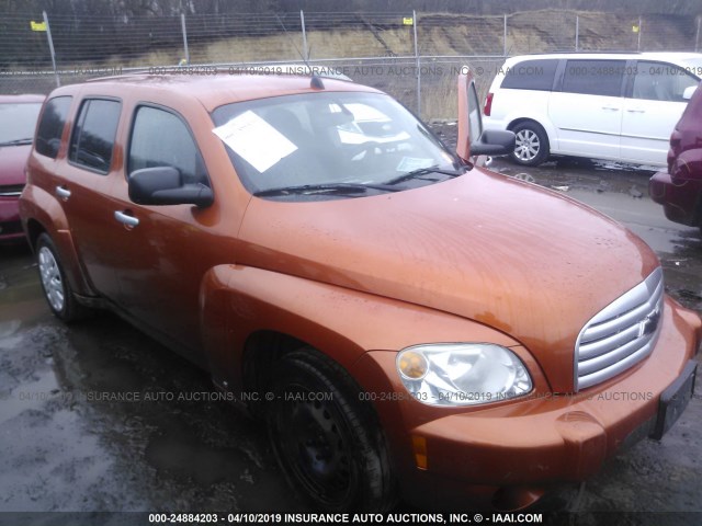 3GNDA13D37S617566 - 2007 CHEVROLET HHR LS Naranja foto 1