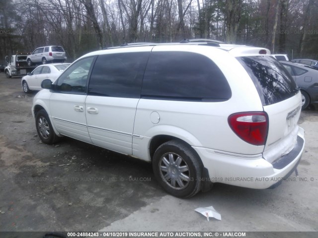 2C8GP64L85R270641 - 2005 CHRYSLER TOWN & COUNTRY LIMITED WHITE photo 3