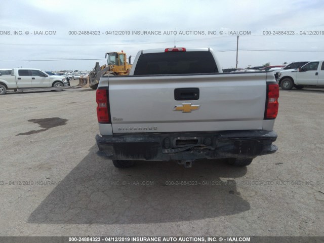 1GCVKNEC8GZ125320 - 2016 CHEVROLET SILVERADO K1500/K1500 LS SILVER photo 6