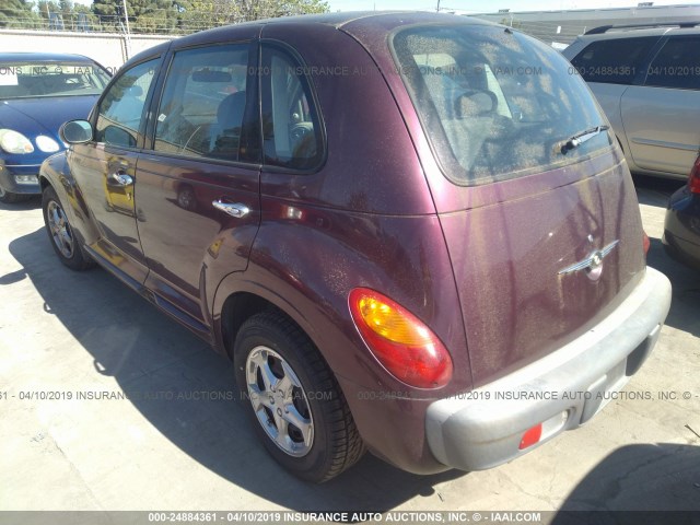 3C4FY48B13T625000 - 2003 CHRYSLER PT CRUISER CLASSIC PURPLE photo 3