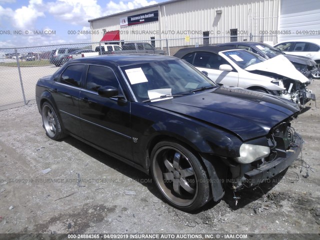 2C3LA73W47H873585 - 2007 CHRYSLER 300C SRT-8 BLACK photo 1