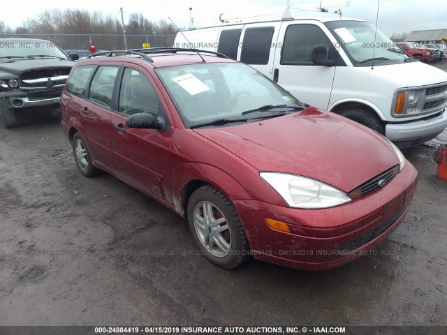 1FAFP36P5YW334129 - 2000 FORD FOCUS SE/SE COMFORT RED photo 1