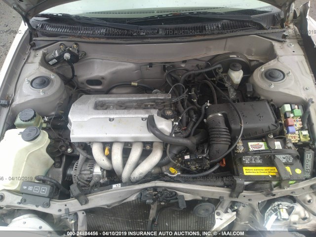 1NXBR12E8WZ003156 - 1998 TOYOTA COROLLA VE/CE/LE 棕色 照片 10