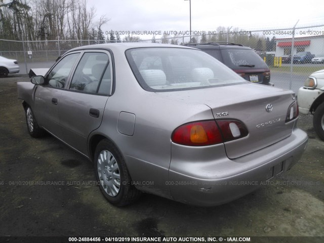 1NXBR12E8WZ003156 - 1998 TOYOTA COROLLA VE/CE/LE 棕色 照片 3