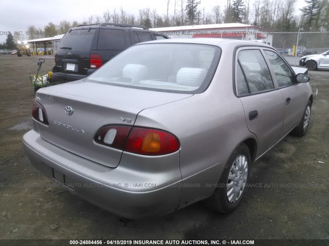 1NXBR12E8WZ003156 - 1998 TOYOTA COROLLA VE/CE/LE 棕色 照片 4