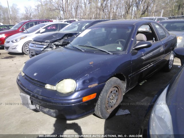 1B3ES42C0WD600602 - 1998 DODGE NEON HIGHLINE/SPORT/LE BLUE photo 2