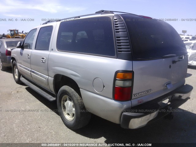 3GKEC16Z04G283885 - 2004 GMC YUKON XL C1500 SILVER photo 3