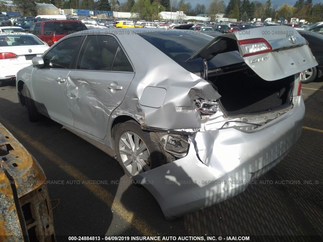 4T1BD1FK6CU033198 - 2012 TOYOTA CAMRY HYBRID/LE/XLE SILVER photo 6