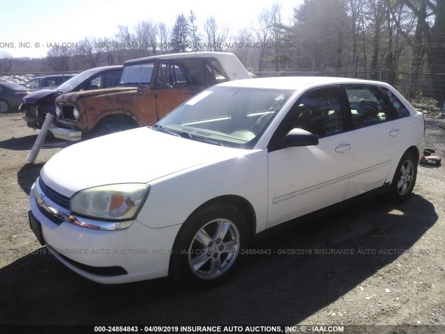 1G1ZT62835F177434 - 2005 CHEVROLET MALIBU MAXX LS WHITE photo 2