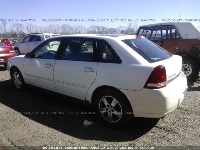 1G1ZT62835F177434 - 2005 CHEVROLET MALIBU MAXX LS WHITE photo 3